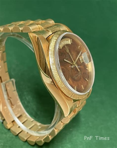 1983 rolex presidential oyster shell with presidential band|vintage Rolex president 18078.